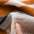 CaldiceKris （中国CK）橙色仿羊绒格子围巾  CK-DJ050(橙色)第4张高清大图