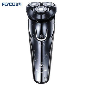 飞科（FLYCO）全身水洗三充电式电动剃须刀FS368(黑色)