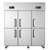 宜博（EBO）1370L 商用冰箱六门双温 厨房冰箱立式不锈钢冷藏冷冻大容量蔬菜水果肉类保鲜柜DZ1600L6第2张高清大图