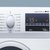 西门子(SIEMENS)XQG90-WM12P2601W 9公斤 变频滚筒洗衣机(白色) 3D变速节能设计第4张高清大图