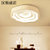 汉斯威诺客厅灯简约现代大气家用灯具led吸顶灯温馨浪漫卧室灯HS102065(53w 无极调光  43*43*10)第2张高清大图