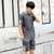 凯仕达短袖t恤男士套装潮流夏季2018新款运动圆领透气男装LWQ01-1(男款-白色 4XL)第4张高清大图