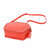 蔻驰 COACH 奢侈品 女士专柜款皮革几何单肩斜挎包中号红色 141 B4EMK(红色)第6张高清大图
