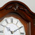 汉时欧式实木装饰座钟中式客厅创意静音石英时钟卧室复古摆件HD25(棕色外框石英机芯)第4张高清大图