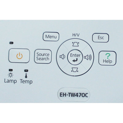 爱普生（EPSON）EH-TW470C投影机（白色）