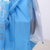 学生儿童雨衣 带书包位托马斯男女宝宝防水加厚雨披小孩卡通图案雨披充气帽檐(蓝色)(XL(身高130cm-140cm))第5张高清大图