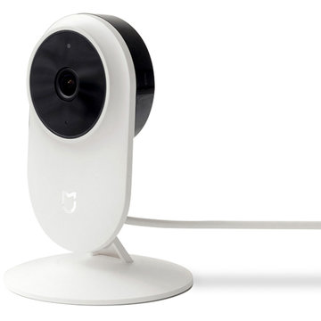 小米(MI) SXJ01ZM 1080P全高清分辨率 130°广角镜头 米家智能摄像机 10米红外夜视 双向语音通话 白色