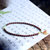 赞比亚紫檀手串0.6cm水滴珠，色泽喜人，夏天女款、凉爽清新搭配第3张高清大图
