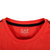 Emporio Armani阿玛尼男士宽松圆领短袖T恤 纯棉半袖男t恤 90572(红色 XXXL)第4张高清大图