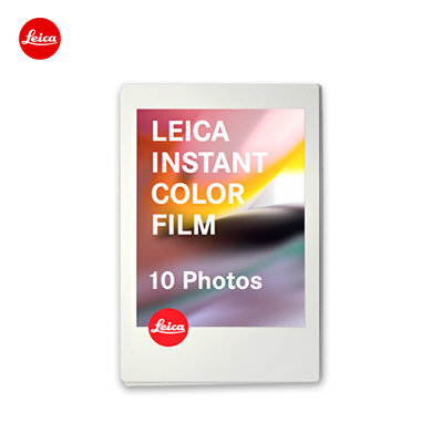 徕卡（Leica）SOFORT相机 一次成像立拍立得相机相纸 富士通用 3寸 mini彩色相纸 10张/盒 19551