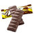 德芙巧克力43g/块6口味可选牛奶黑白巧克力果仁排块散装批发喜糖(德芙43g/条 12条)第6张高清大图