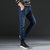 弹力小脚牛仔裤简约时尚修身青年韩版男式牛仔长裤(蓝色 30)第2张高清大图