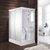 品典卫浴 整体淋浴房 移动浴室卫生间 可带马桶宾馆集成 W901(侧面移门款 含马桶)第3张高清大图