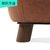 林氏木业儿童小凳子动物创意卡通小板凳家用实木脚换鞋凳椅子LS084(【棕色】LS084H5-A棕牛小椅子 默认版本)第4张高清大图