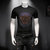 欧洲站美杜莎夏季2020新款潮流牌男士丝光棉烫钻短袖T恤大码体恤.3(XL 酒红)第3张高清大图