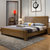 曲尚 床 实木床 双人床 现代中式实木床 1.5米1.8米床 卧室家具组合 木质婚床1403(尺寸颜色备注 实木床)第2张高清大图