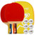 红双喜乒乓板 家庭娱乐套装/比赛训练对拍 二星乒乓拍(2006+2007)第2张高清大图