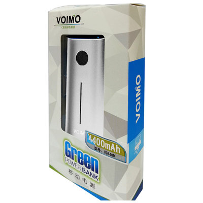 VOIMO VG4400移动电源充电宝（银色）（4400mAh）