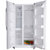 美的（Midea）BCD-550WKM 550升 象牙白 高端大气 唯美品味 对开门冰箱第2张高清大图