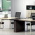 艾诺狄斯 现代简约多人位办公会议桌老板培训办公桌椅办公家具3.2米人造板(会议桌)第3张高清大图