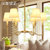 汉斯威诺纯铜美式吊灯客厅吊灯卧室餐厅复古艺术北欧简约现代灯具HS707002(6头 68cm 布艺灯罩(带光源))第2张高清大图