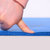 艾美仕10mm瑜伽垫加厚加宽加长183×61瑜珈垫防滑瑜伽毯运动健身瑜伽垫子午睡垫 惠心兰香蓝色(惠心兰香粉色 10mm)第3张高清大图