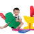 鲁班树(包含1个EPP鲁班树和10个木质小鲁班树)幼儿园区角玩具早教中华智慧感觉统合区角玩具系列JMQ-035第2张高清大图