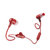 JBL E25BT入耳式蓝牙耳机通用型无线跑步运动重低音通话手机耳塞胭脂红第3张高清大图