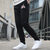 Nike/耐克 AIR JORDAN秋冬加绒收脚男子休闲运动长裤 DH9503-010(黑色 XL)第4张高清大图