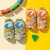 儿童凉拖鞋夏季男女童室内卡通防滑EVA软底中小童宝宝包头洞洞鞋(170（内长17cm） 浅粉色)第2张高清大图