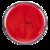 得力（deli） 9863ES 圆形透明外壳快干印台 红色印台 财务办公用品(红色)第2张高清大图