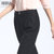 【娅丽达】休闲裤 九分哈伦裤 G2403 自然腰设计 褶皱流行设计(黑色 26)第5张高清大图