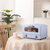 东菱（Donlim）烤箱家用多功能迷你时尚日系mini烤箱小烤箱 12升 DL-3706(蓝色 热销)第5张高清大图