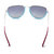 Burberry博柏利/巴宝莉 女士蓝色镜片金属太阳镜眼镜 0BE3098 10054L 54(银色磨砂蓝色镜框灰色渐变)第4张高清大图