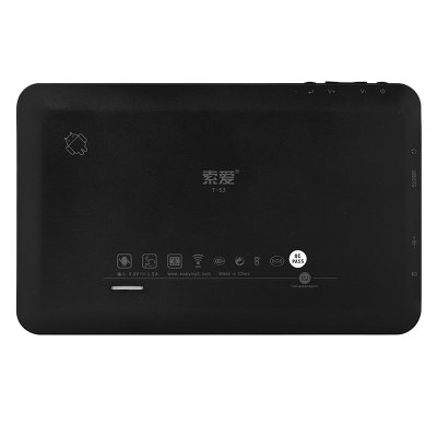 索爱M-30智能7英寸平板电脑（全志A13    8G存储   512Mb内存 Android ）黑色