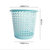 创意北欧简约时尚纸篓镂空垃圾桶卫生间家用摔不破塑料垃圾桶厨房(颜色随机 默认版本)第2张高清大图