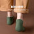 女士袜子薄款纯色棉质短袜舒适透气防脚臭船袜女简约针织运动短筒棉袜(白色+军绿+姜黄+薄荷 M)第3张高清大图