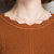 盘若 秋冬新款纯色百搭修身套头针织衫HYjzy-8810(粉色 XL)第3张高清大图
