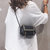 卡洛黛茜 时尚潮单肩包女式斜挎包链条包迷你女包包女(深咖啡色)第2张高清大图