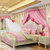 圣肯尼欧式床套装双人床法式公主床雕花简约床卧室(白/粉 1.8米简易床尾)第2张高清大图