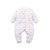 Oissie 奥伊西 2018冬季宝宝夹棉连体衣婴儿连体棉衣0-2岁(85厘米(建议12-18个月) 小兔子印花)第2张高清大图
