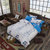 南极人家纺升级双拼色欧式四件套 单双人床上用品床单被套4件套(纽约B 2.0m（6.6英尺）床)第2张高清大图