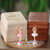 创意木质旋转芭蕾女孩跳舞音乐盒八音盒 送女生女友生日礼物新品(空白不雕刻 枫木)第2张高清大图