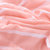 法莉雅家纺水洗棉夏被简约单人双人空调被学生薄被子XM(浅玉白条 110x150cm)第5张高清大图