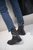SUNTEK欧洲站女鞋2021冬新款欧货软面平底后拉链加绒裸靴舒适短靴潮(37 黑色（薄绒）)第7张高清大图