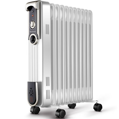 赛亿（Shinee) OFR-2622-11 11片电热油汀取暖器/电暖器/电暖气（带烘衣架加湿盒，制热、烘衣、加湿三效一体，11片油汀）