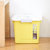 禧天龙 Citylong  22L塑料手提箱衣物收纳箱储物箱儿童玩具整理箱收纳盒1个装(黄色)第3张高清大图
