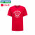 尤尼克斯官网 YOB20001CR 2020全英纪念衫 男款运动T恤yy羽毛球服(桔色 XXL)第3张高清大图