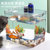 塑料鱼缸超白透明水族箱仿玻璃桌面热弯小型客厅家用办公室乌龟缸第3张高清大图
