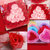 乾越 24朵心形蕾丝边礼盒玫瑰 情侣礼品香皂花 玫瑰花型香皂第3张高清大图